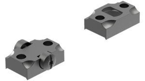 Leupold Standard 2-piece steel scope base for Tikka T3/T3x, matte black