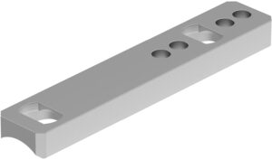 Leupold 54798 Dual Dovetail 1-piece silver base for Thompson/Center Encore & Omega