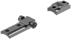 Leupold 2-piece standard black steel base for Savage 10/110 round receiver