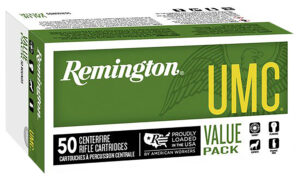 Remington UMC .223 Rem 45 gr JHP 50-round box