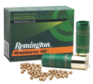Remington Wingmaster HD 20 Gauge 3 inch 1 1/8 oz #4 tungsten shotshell box