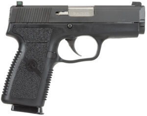 Kahr Arms P9 9mm polymer pistol, black serrated slide, tritium night sights