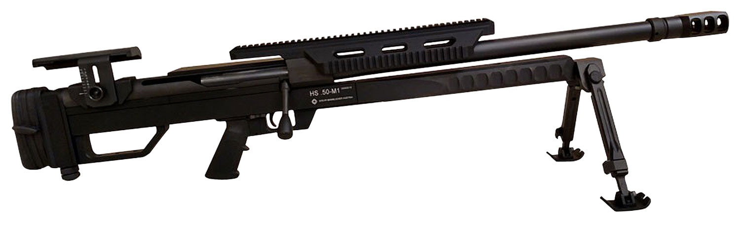 Steyr HS .50-M1 Mountain .50 BMG bolt-action rifle in black finish