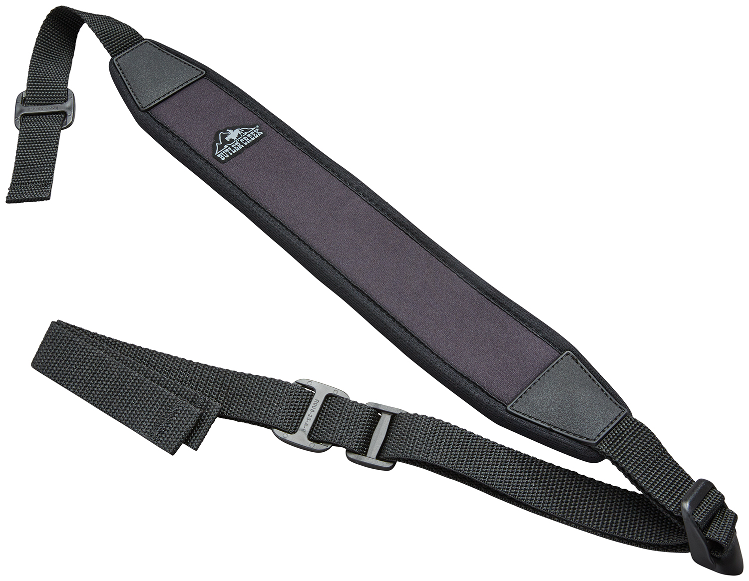 Butler Creek Easy Rider Sling 2.5 in x 48 in Black neoprene with Sharkskin backing