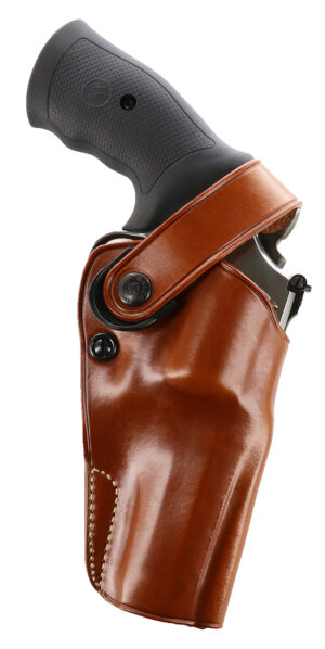 Galco DAO178 tan leather OWB belt slide holster for Ruger RedHawk right hand, 5.5 inch barrel