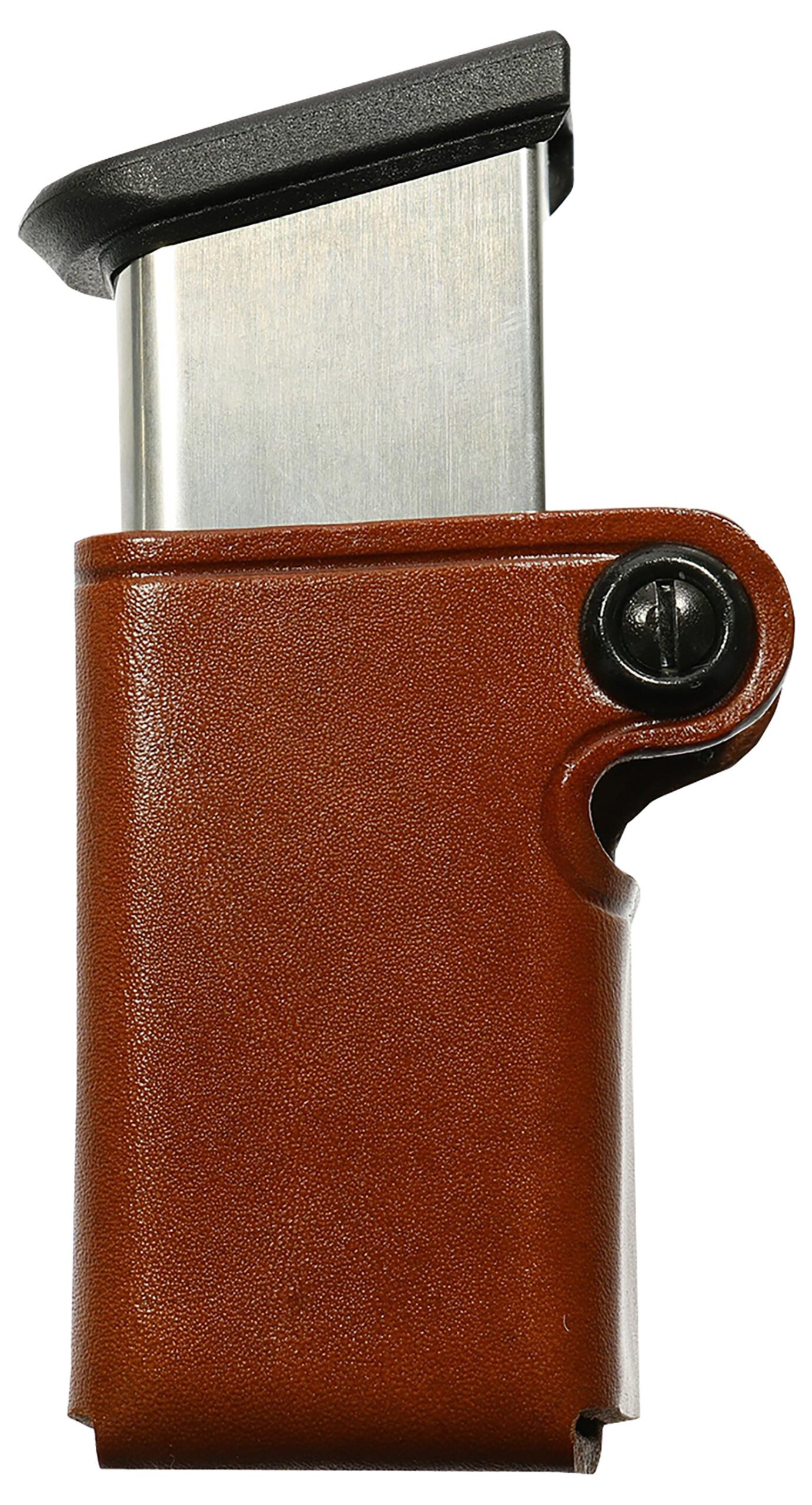 Galco SMC26 tan leather single magazine case with belt loop