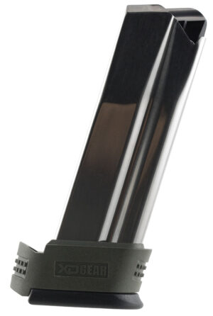 Springfield Armory XD Compact 10-round extended magazine .45 ACP with OD green sleeve
