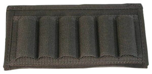 Uncle Mike's black nylon 6-loop shotgun cartridge slide for 2.25-inch belts