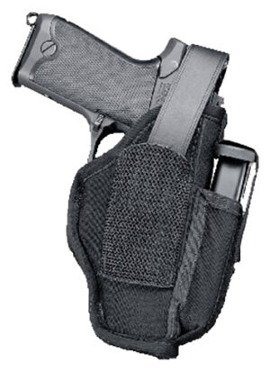 Uncle Mike's Sidekick 70010 ambidextrous black Kodra hip holster with reversible belt clip