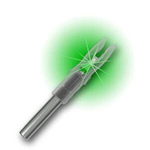 Nockturnal Lighted Nocks Green S 3 pk.