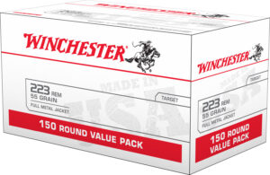 Winchester USA .223 Remington 55 gr FMJ 150 rd White Box product image
