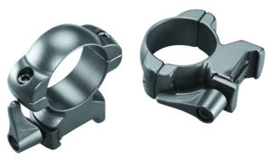 Weaver Grand Slam Leaver-Lok 30mm High Matte Black Steel Scope Rings