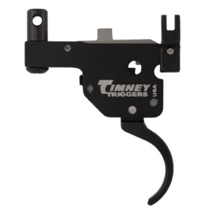 Timney Featherweight 601 curved trigger for Ruger 77 in black, tang safety
