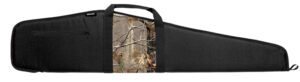 Bulldog BD210 48-inch scoped rifle case black nylon with APHD Realtree camo panel