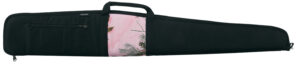 Bulldog 52-inch camo panel shotgun case black with camo panel, 1200D nylon and brushed tricot lining