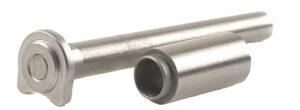Wilson Combat 1-piece guide rod for 1911 Commander 4.25-inch barrel, silver finish