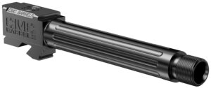 CMC Match Precision 9mm 4.48 inch fluted threaded barrel DLC black for Glock 17 Gen3-4