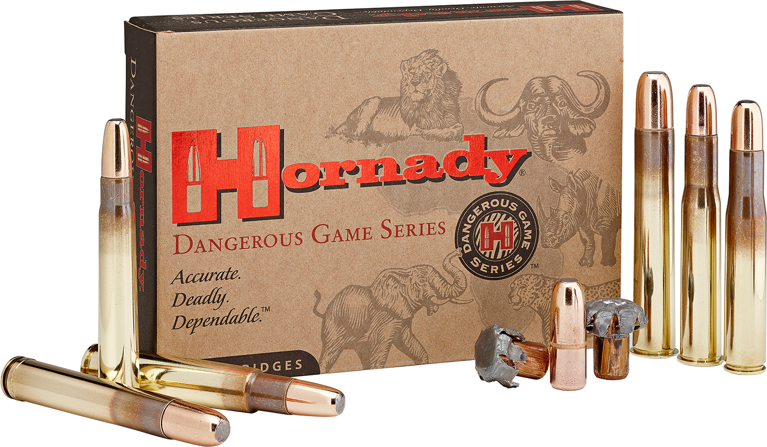 Hornady Dangerous Game 458 Lott 500 gr DGX Bonded - 20rd Box