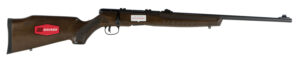 Savage B22 G .22 LR bolt-action rifle 21 inch barrel walnut-stained hardwood stock