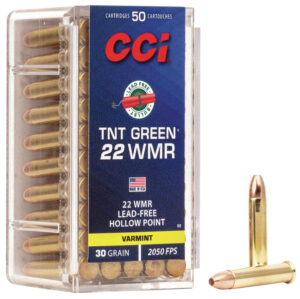 CCI TNT Green .22 WMR 30 gr HP 50rd box product image