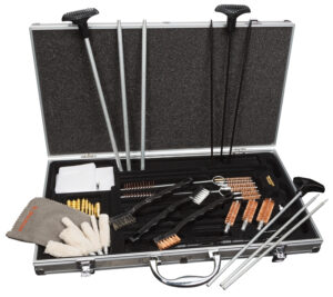 Hoppes Premium Cleaning Kit UACPR 37-piece multi-caliber cleaning kit in metal case