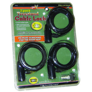 HME Treestand Cable Locks 3 pk.