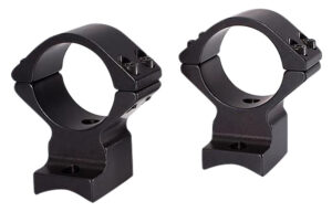 Talley 2-piece Weatherby Mark V scope mount rings 1 inch high black matte