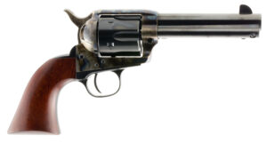 Taylors and Company 1873 Cattleman 45 Colt 5.50-inch blued barrel revolver with walnut Navy-style grips