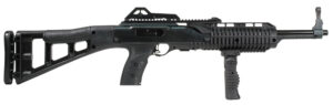Hi-Point 4095TS .40 S&W carbine in black with forward folding grip