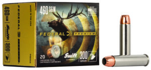 Federal Premium P460SA .460 S&W Magnum 300 gr Swift A-Frame 20rd box product image