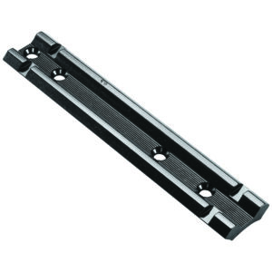 Weaver #93 1-piece black gloss aluminum top mount scope base