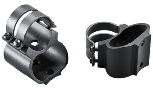 Weaver see-thru scope rings mount for Remington 7400/7600, 1-inch tube, matte black
