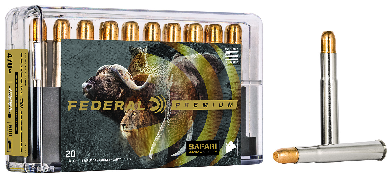 Federal Premium Cape-Shok .470 Nitro 500 gr Sledgehammer 20rd Box