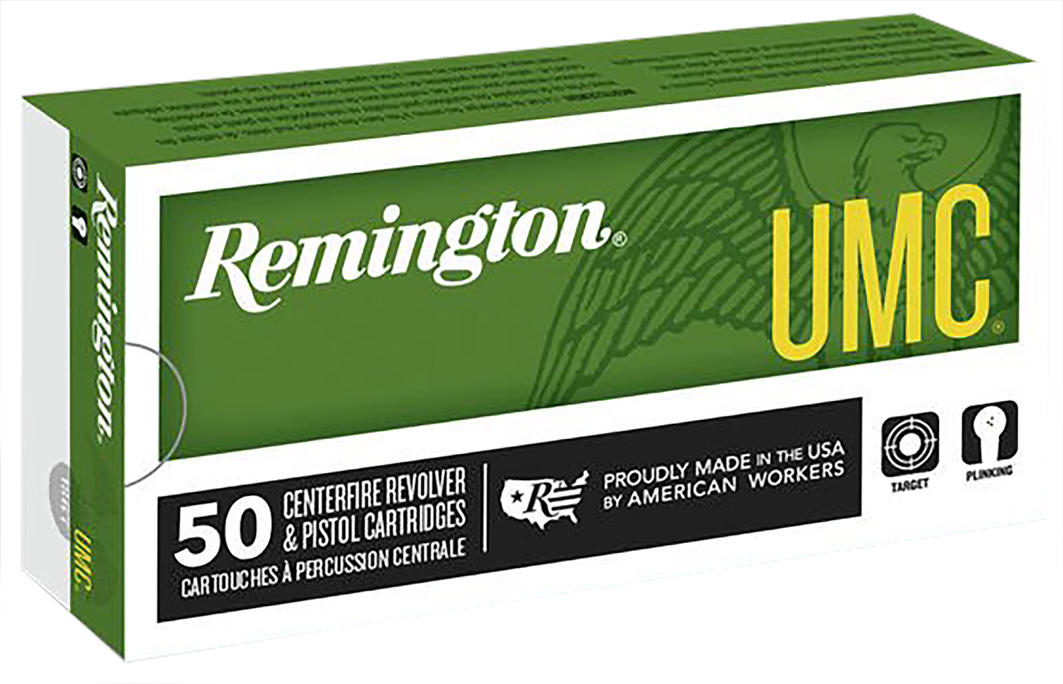 Remington Ammunition 23732 UMC 9mmLuger 147gr Full Metal Jacket 50 Per Box/10 Case