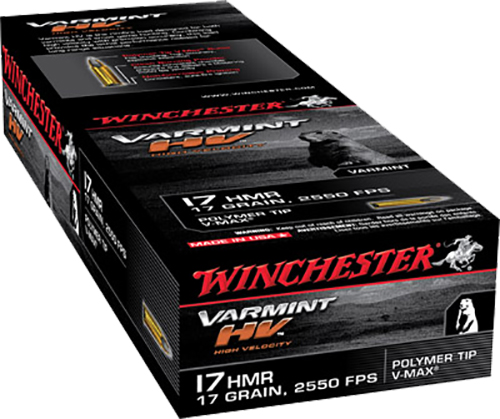 Winchester .17 HMR 17gr V-MAX – 50rd