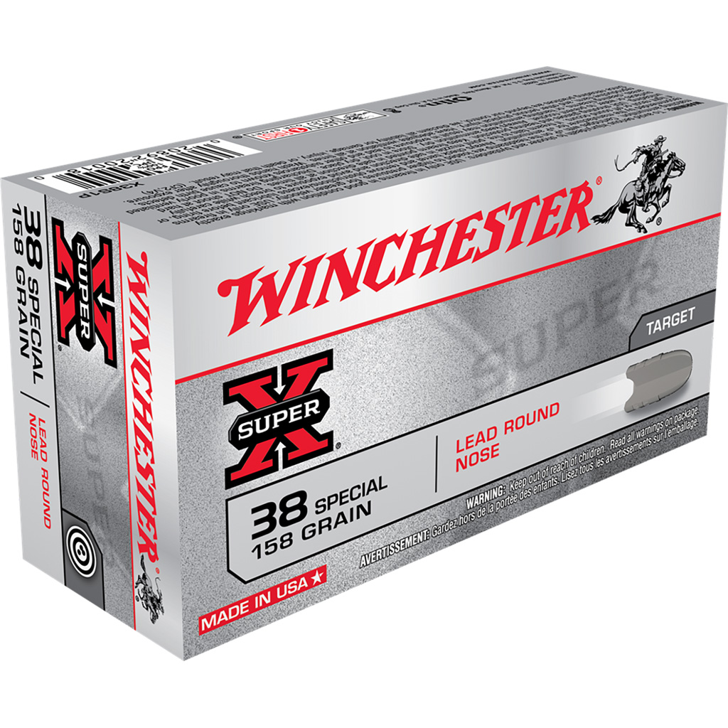 nct127 SuperM マーク レンチキュラー regular Winchester Super-X 38 Special 158 gr LRN - 50 rd Box - Alexander's
