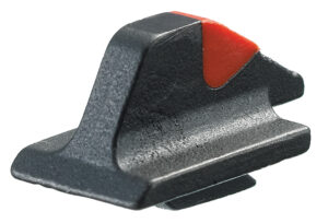 Ruger GP100 red front sight pinned dovetail steel black finish