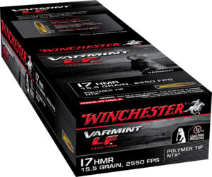 Winchester Varmint LF .17 HMR 15.5 gr NTX polymer tip 50-count box