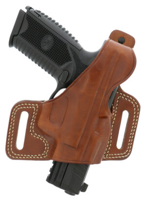Galco Silhouette SIL212 tan leather OWB belt-slide holster for 1911 3.5-inch barrel right hand