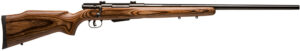 Savage 25 Lightweight Varminter .22 Hornet right-hand with brown laminate varmint stock and satin blued barrel