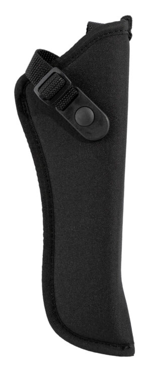 Uncle Mike's GunMate Size 00 right-hand black hip holster, tri-laminate nylon