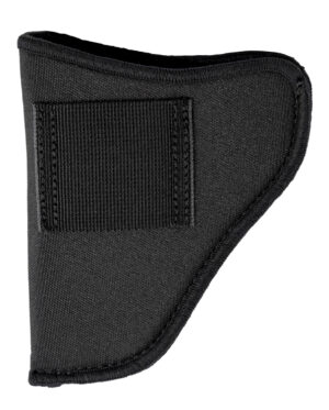 Uncle Mike's GunMate size 12 ambidextrous hip holster black Cordura for 4-5 inch barrel with magazine pouch