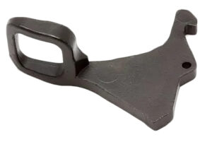 Wilson Combat AR-15 extended charging handle latch in black aluminum