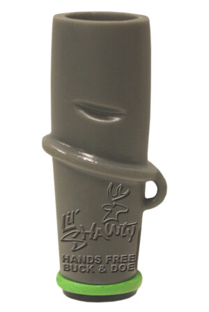 Primos Lil' Shawty hands-free buck and doe deer call in brown plastic