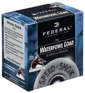 Box of Federal Speed-Shok HV 12 gauge 3.5-inch BBB steel shotgun shells