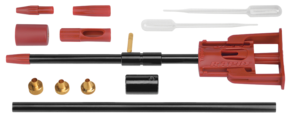Tipton Rapid Bore Guide Kit with RAPID insertion device, muzzle guides and storage case