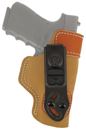 DeSantis Gunhide Sof-Tuck IWB tan leather suede holster right hand