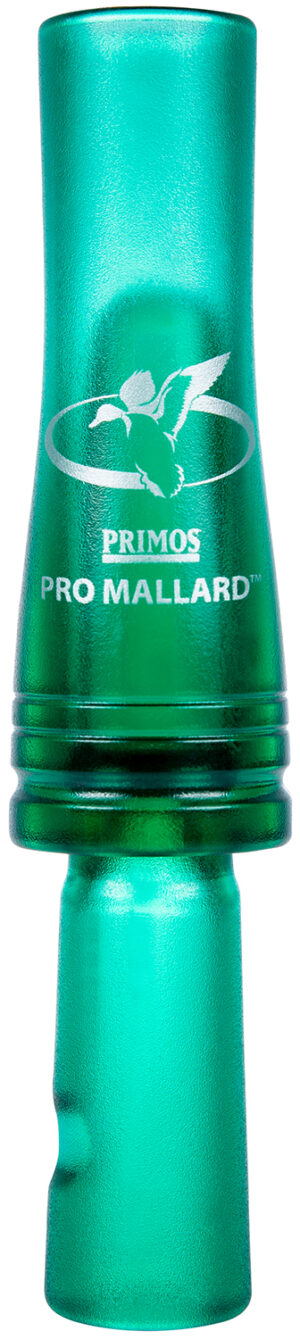 Primos Pro Mallard green plastic single-reed duck call with tuning hole