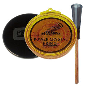 Primos Power Crystal Slate turkey friction call in black/grey with hardwood striker