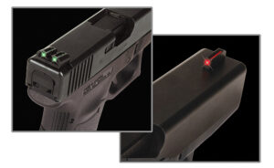 Truglo TG131S2 fiber-optic front and rear sights red front green rear for Sig P-Series